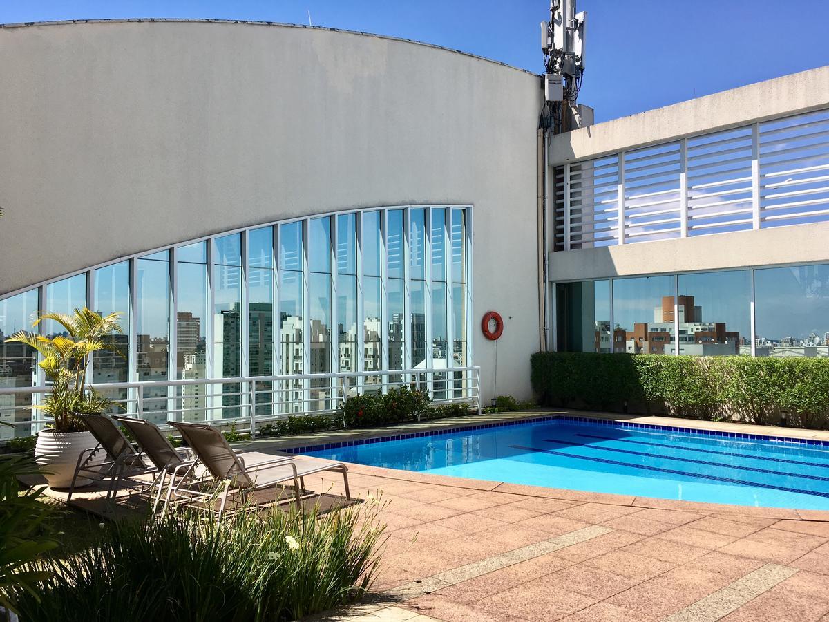 Flat Na Avenida Sabia-Moema Apartman São Paulo Kültér fotó